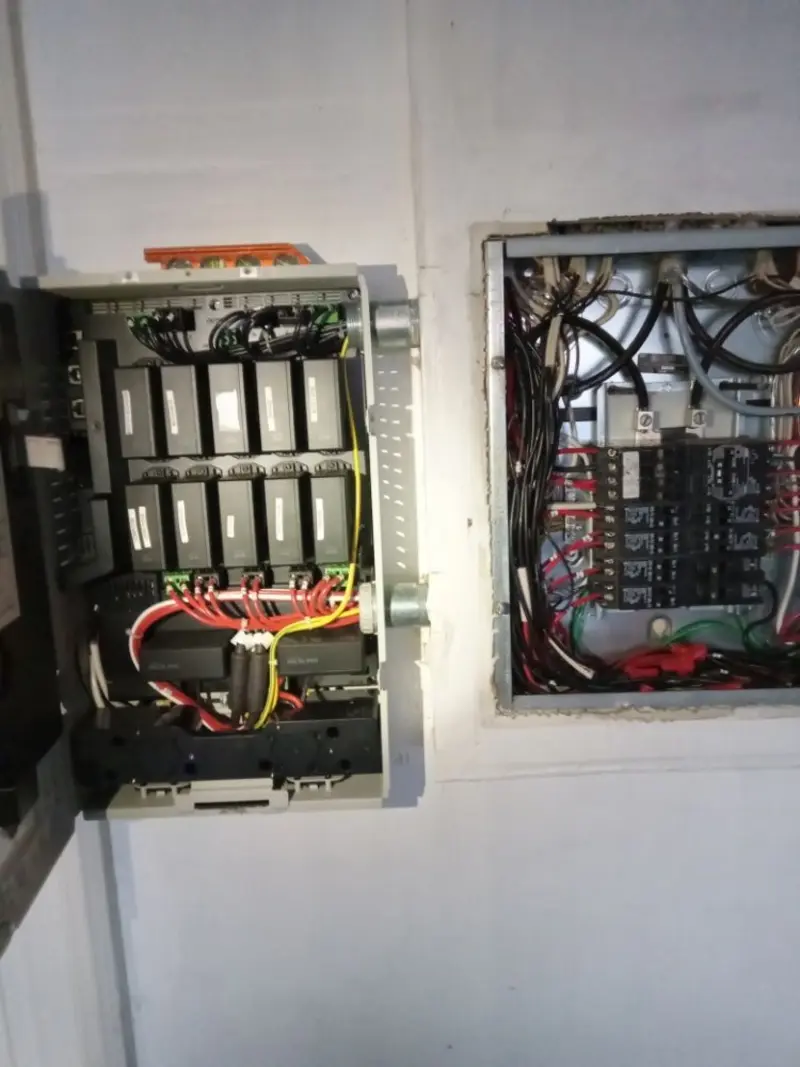 Electrical panel upgrade completed for Ring Doorbell Installation in Wellington